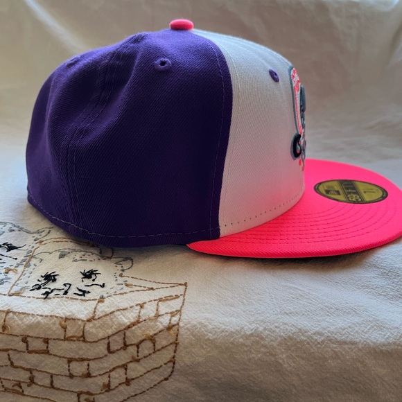 New Era Jersey Shore Blueclaws 7 1/4 fitted hat. - Picture 4 of 5